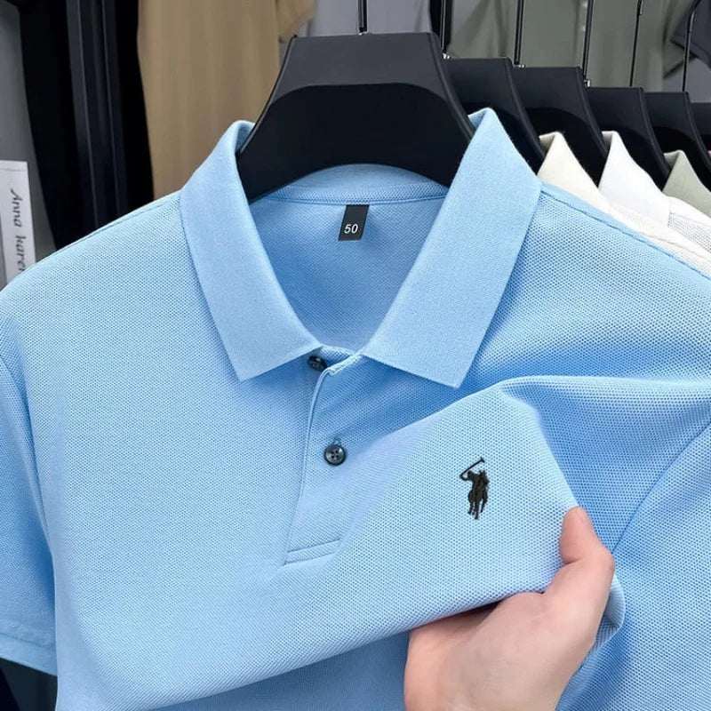 Men's Embroidered Cotton T-Shirt
