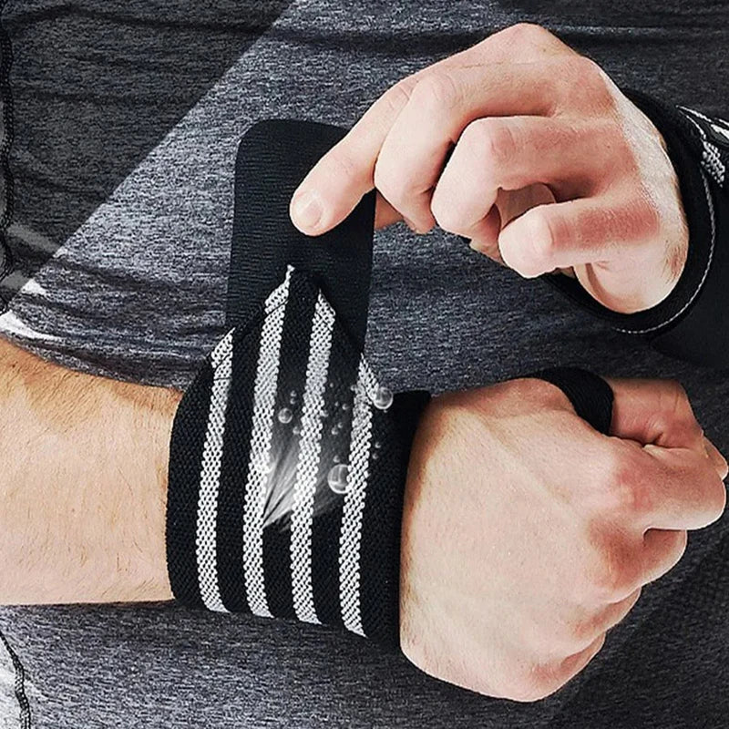 Wristband Wrist Support Brace Straps Wrist Gym Wraps Bandage Fitness Gym Training Strength Weight Lifting Protective Equipment